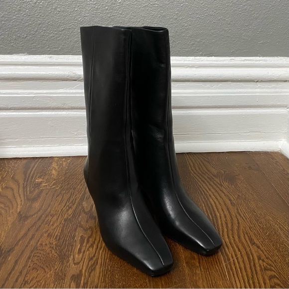 VINCE Beverly Mid Calf Wedge Boots - Picture 5 of 11